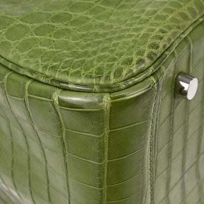 Hermes * Anis Green Niloticus Lindy 30 Shoulder Bag