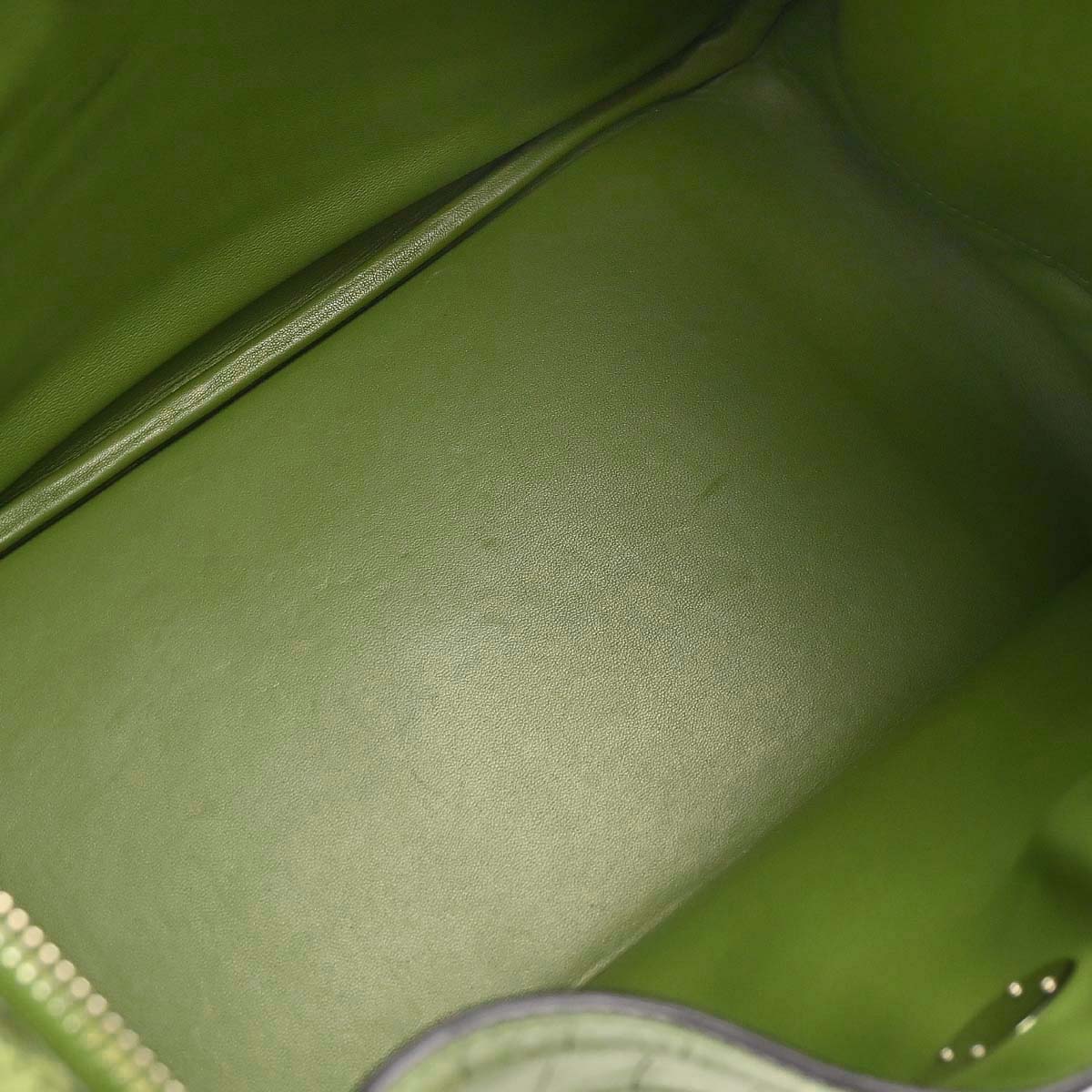 Hermes * Anis Green Niloticus Lindy 30 Shoulder Bag