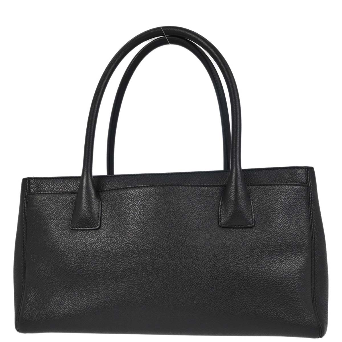 Chanel Black Calfskin Executive Cerf Tote Bag