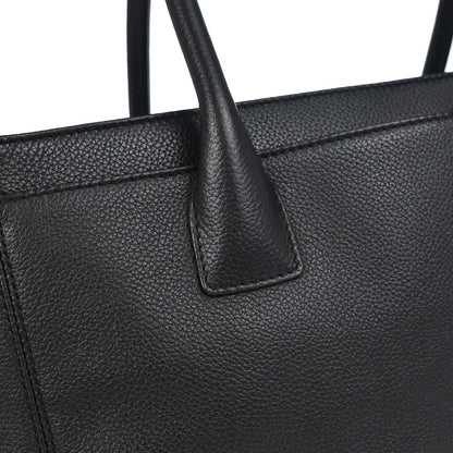 Chanel Black Calfskin Executive Cerf Tote Bag