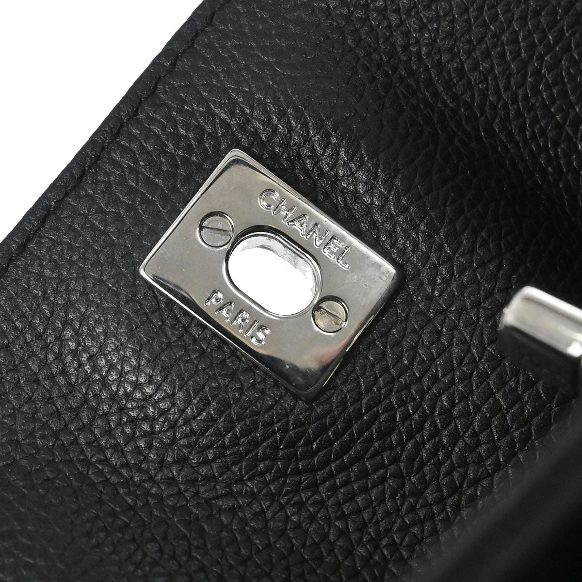 Chanel Black Calfskin Executive Cerf Tote Bag