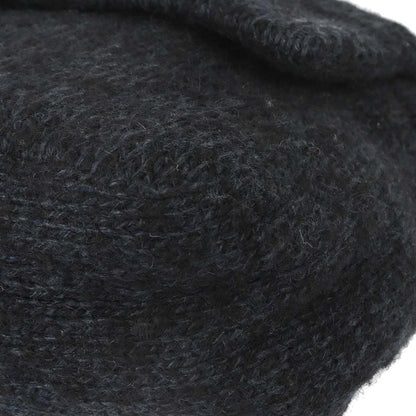 Fendi Black Wool Mamma Baguette Handbag