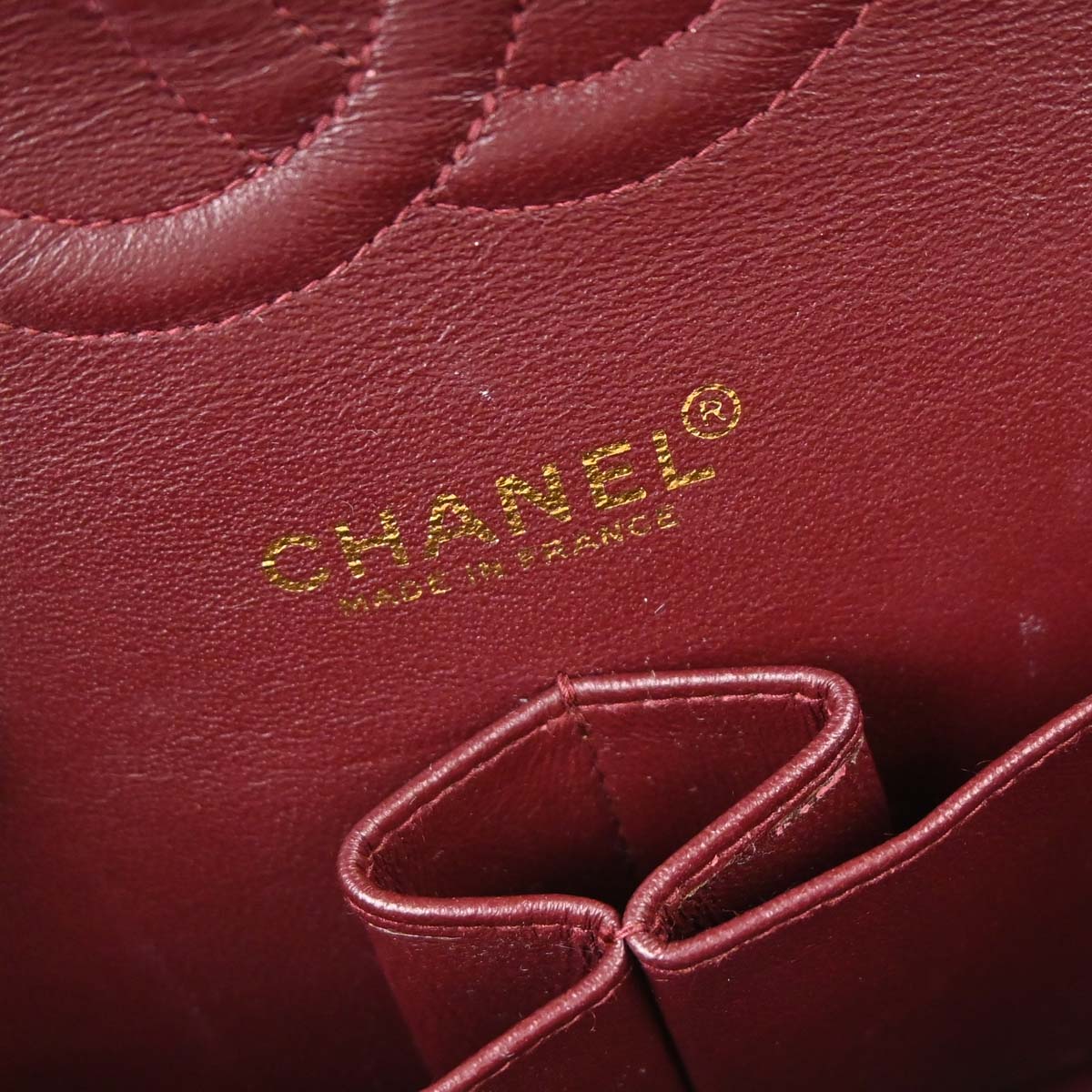 Chanel Black Lambskin Medium Classic Double Flap Shoulder Bag