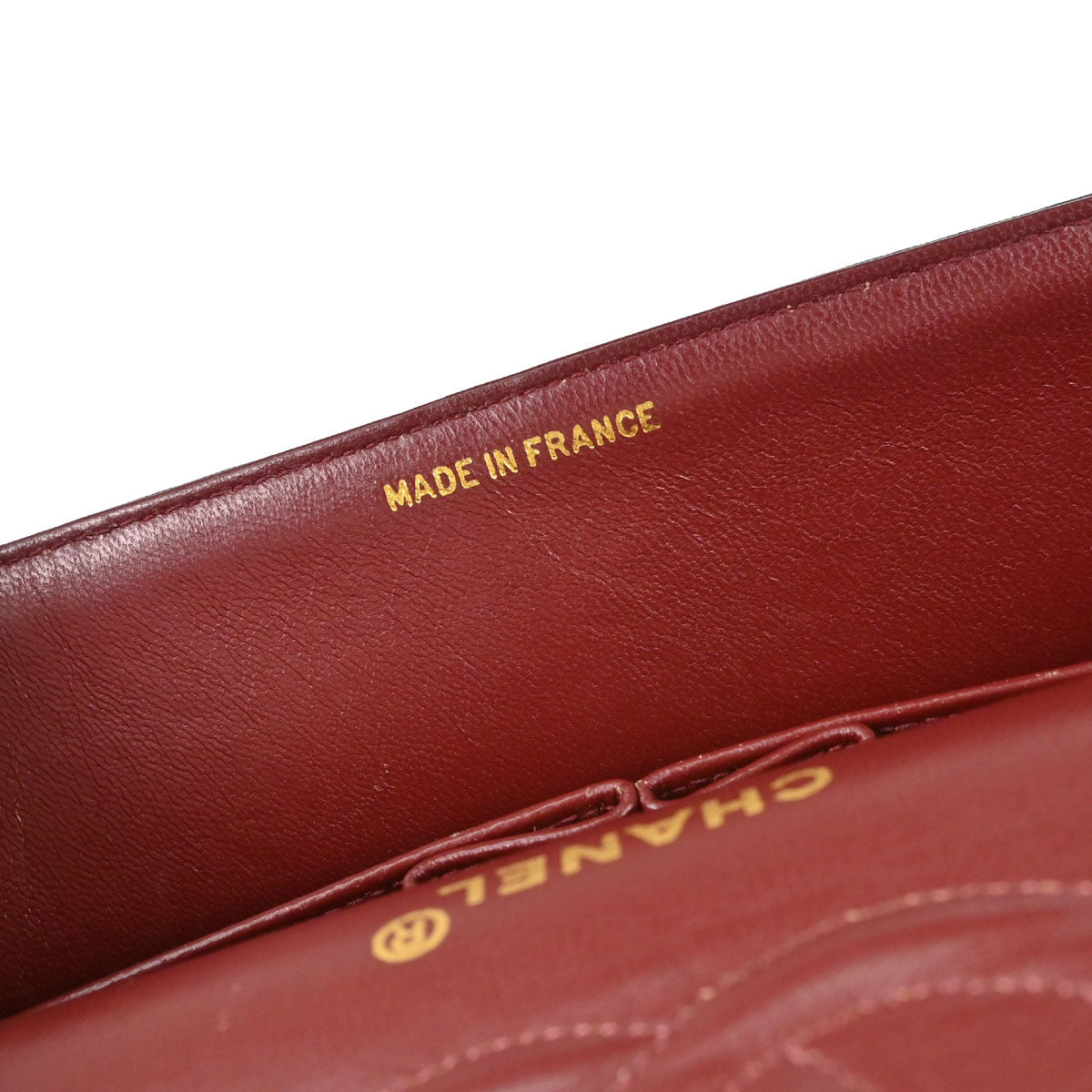 Chanel Black Lambskin Medium Classic Double Flap Shoulder Bag