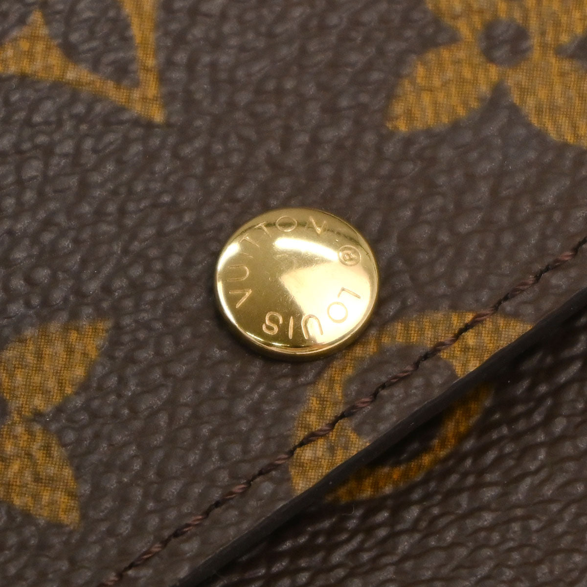 Louis Vuitton Monogram Porte Monnaie Credit Wallet M61725