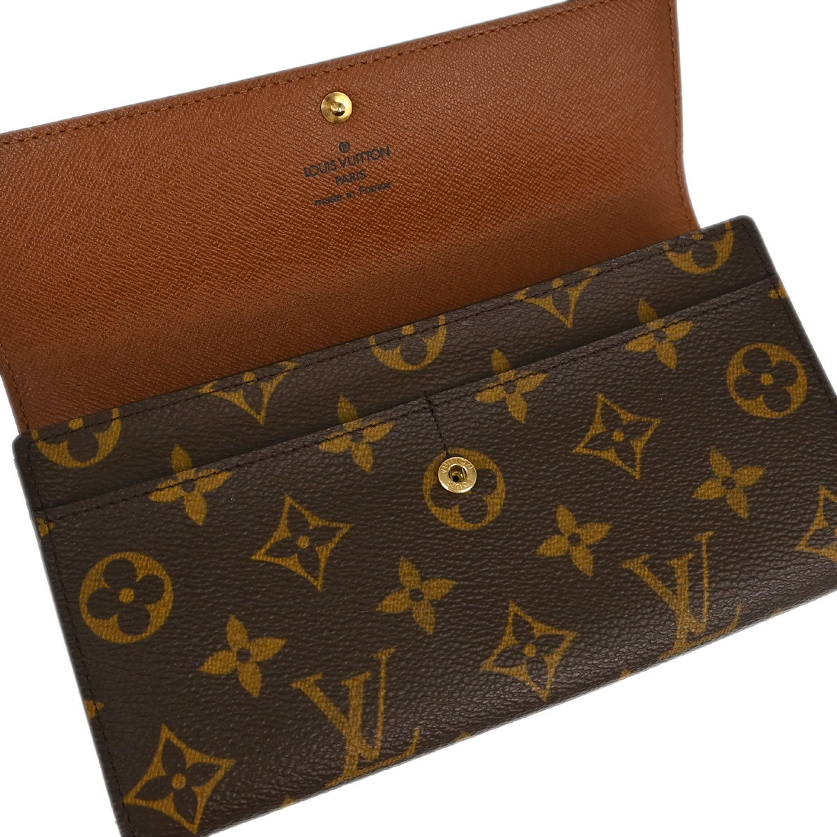 Louis Vuitton Monogram Porte Monnaie Credit Wallet M61725