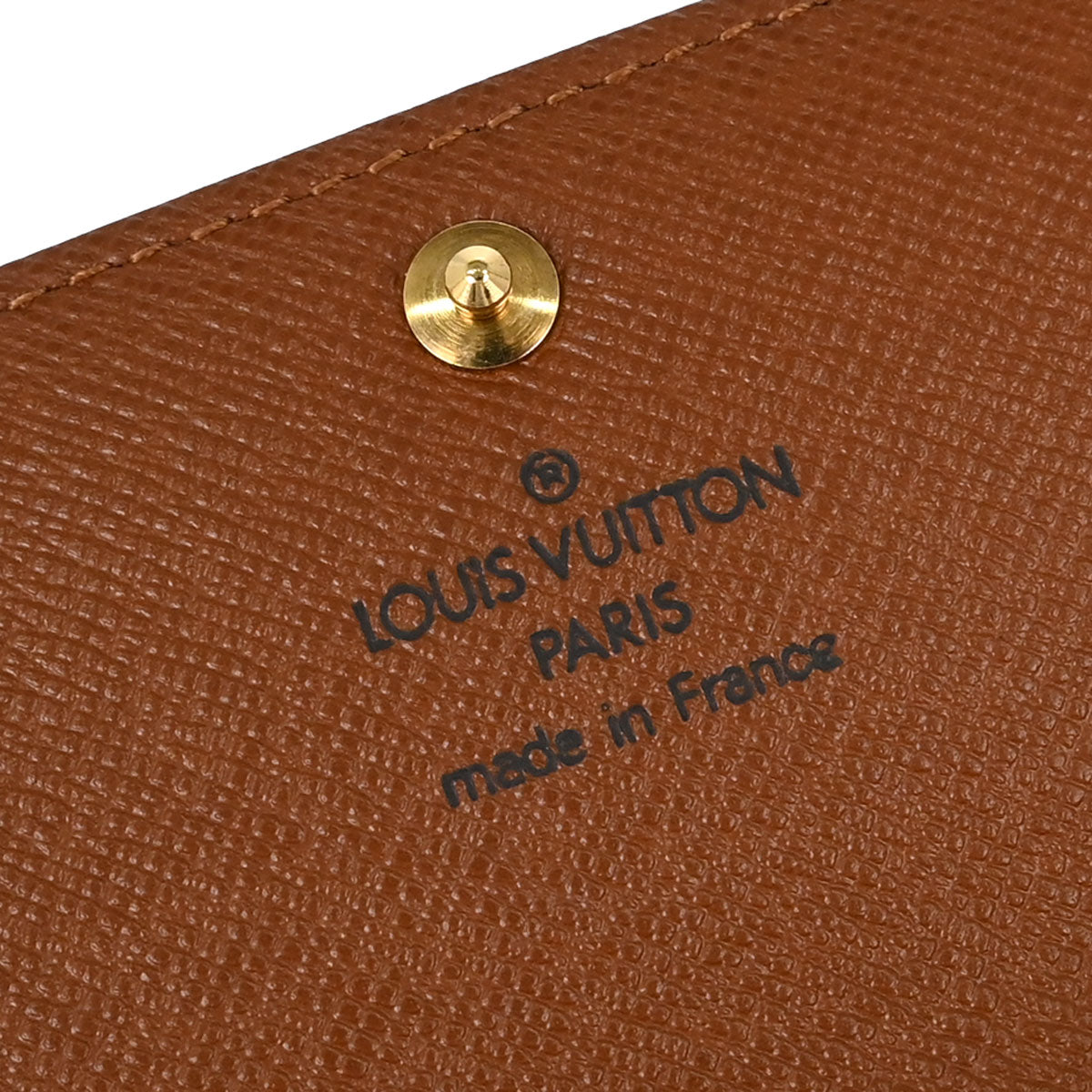 Louis Vuitton Monogram Porte Monnaie Credit Wallet M61725