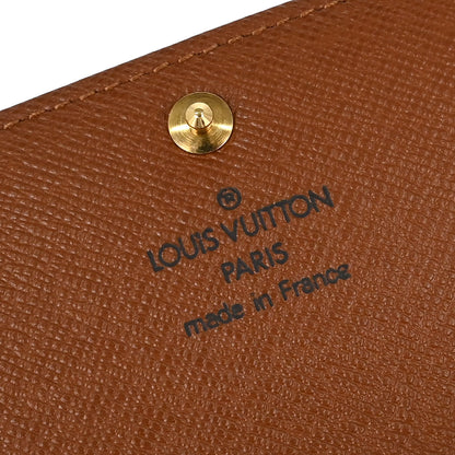 Louis Vuitton Monogram Porte Monnaie Credit Wallet M61725