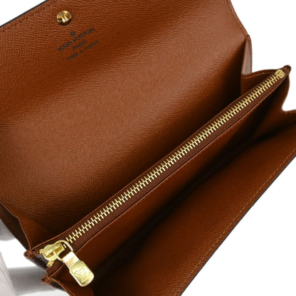 Louis Vuitton Monogram Porte Monnaie Credit Wallet M61725