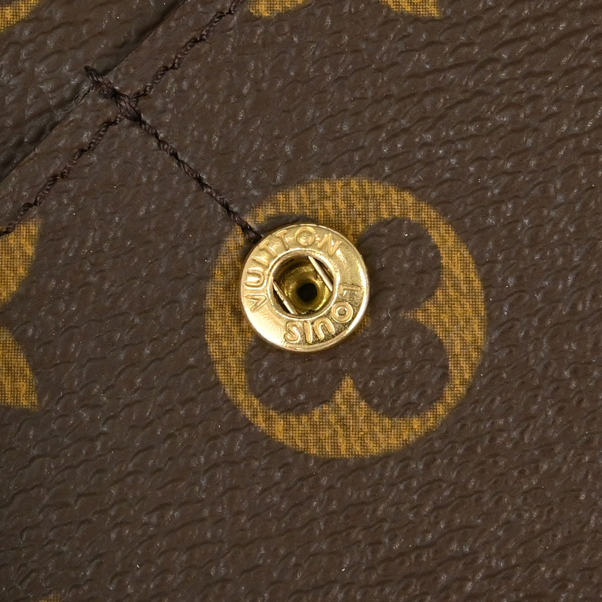 Louis Vuitton Monogram Porte Monnaie Credit Wallet M61725