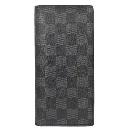 Louis Vuitton Damier Graphite Portefeuille Brazza Wallet N62665