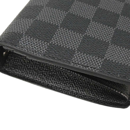Louis Vuitton Damier Graphite Portefeuille Brazza Wallet N62665