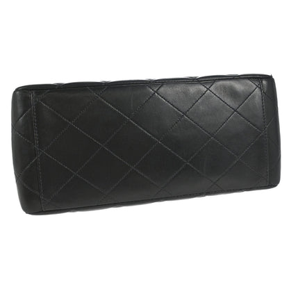 Chanel Black Lambskin Double Sided Handbag