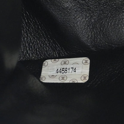 Chanel Black Lambskin Double Sided Handbag
