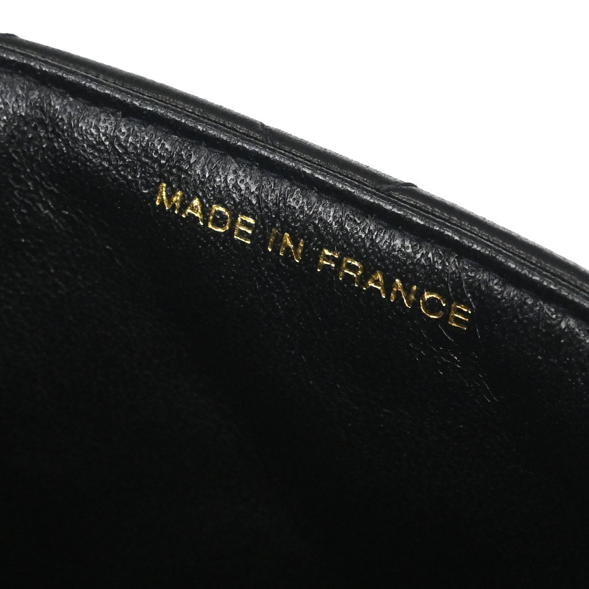 Chanel Black Lambskin Double Sided Handbag