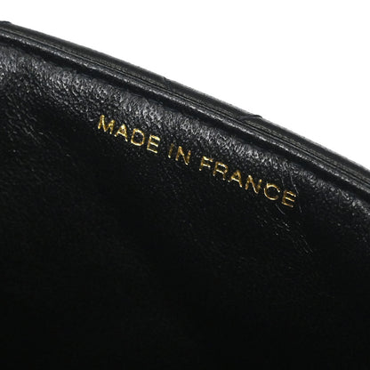 Chanel Black Lambskin Double Sided Handbag