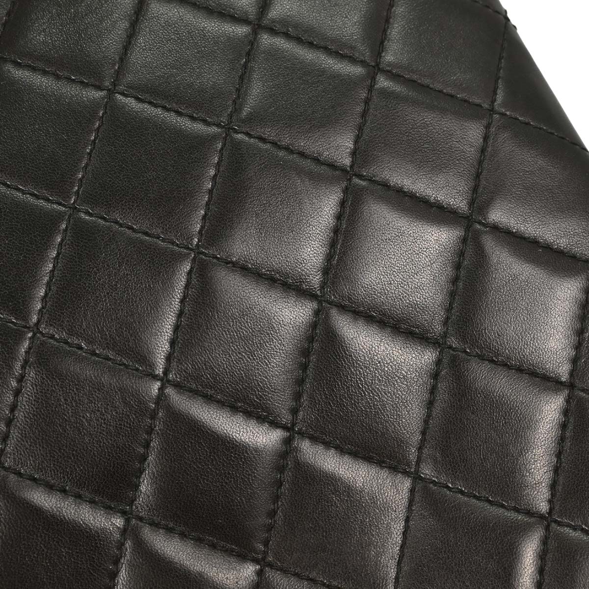 Chanel Black Lambskin Double Sided Handbag
