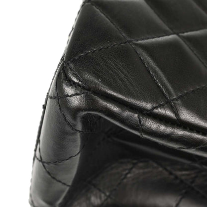 Chanel Black Lambskin Double Sided Handbag