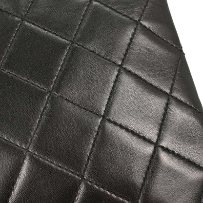Chanel Black Lambskin Double Sided Handbag