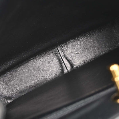 Chanel Black Lambskin Double Sided Handbag