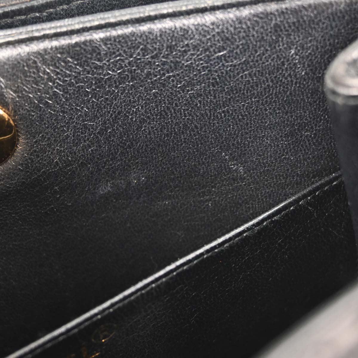 Chanel Black Lambskin Double Sided Handbag