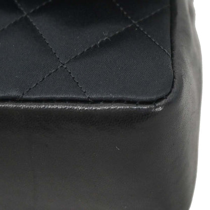 Chanel Black Satin Bijou Chain Shoulder Bag