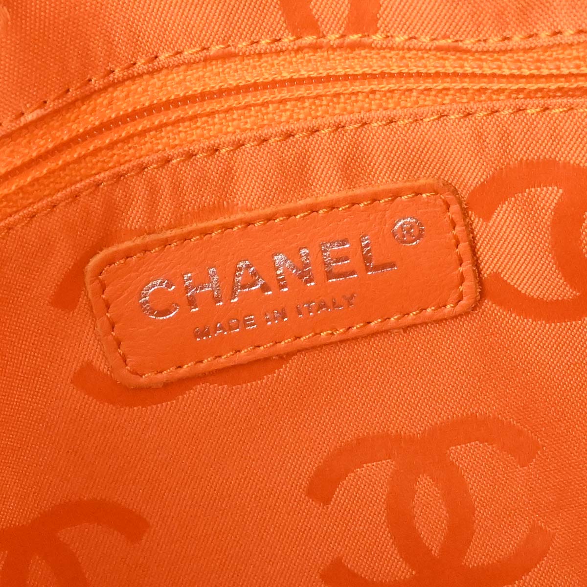 Chanel 2005-2006 Beige Calfskin Cambon Ligne Reporter Bag Handbag