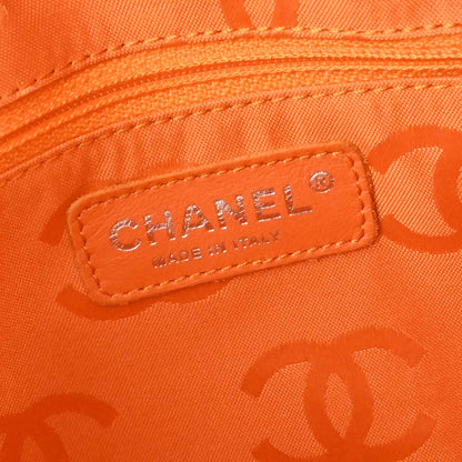 Chanel 2005-2006 Beige Calfskin Cambon Ligne Reporter Bag Handbag