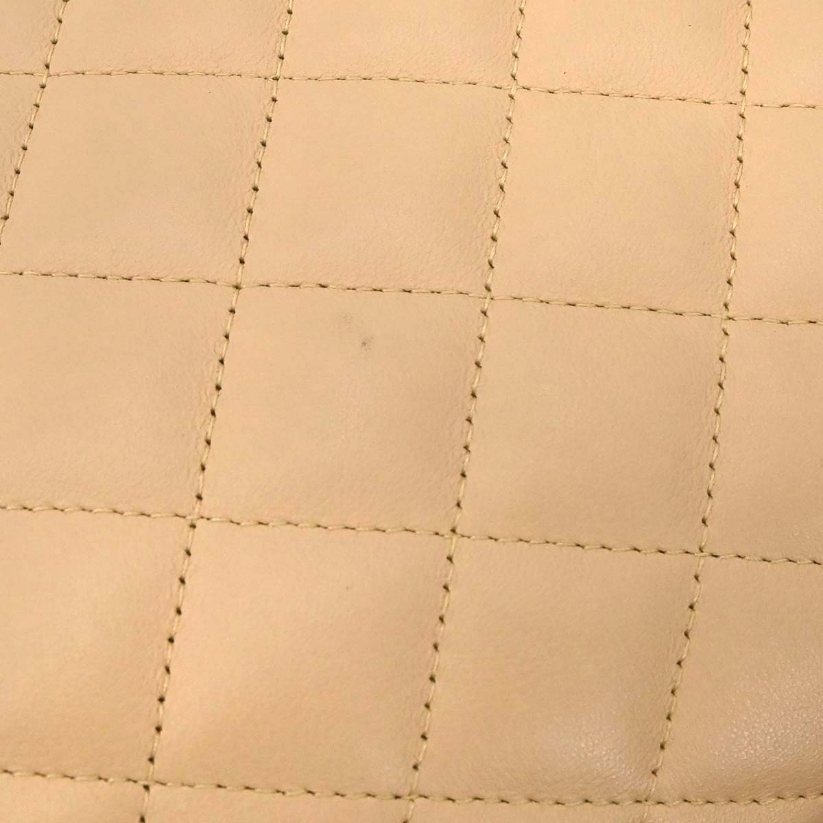 Chanel Beige Calfskin Cambon Ligne Tote Handbag