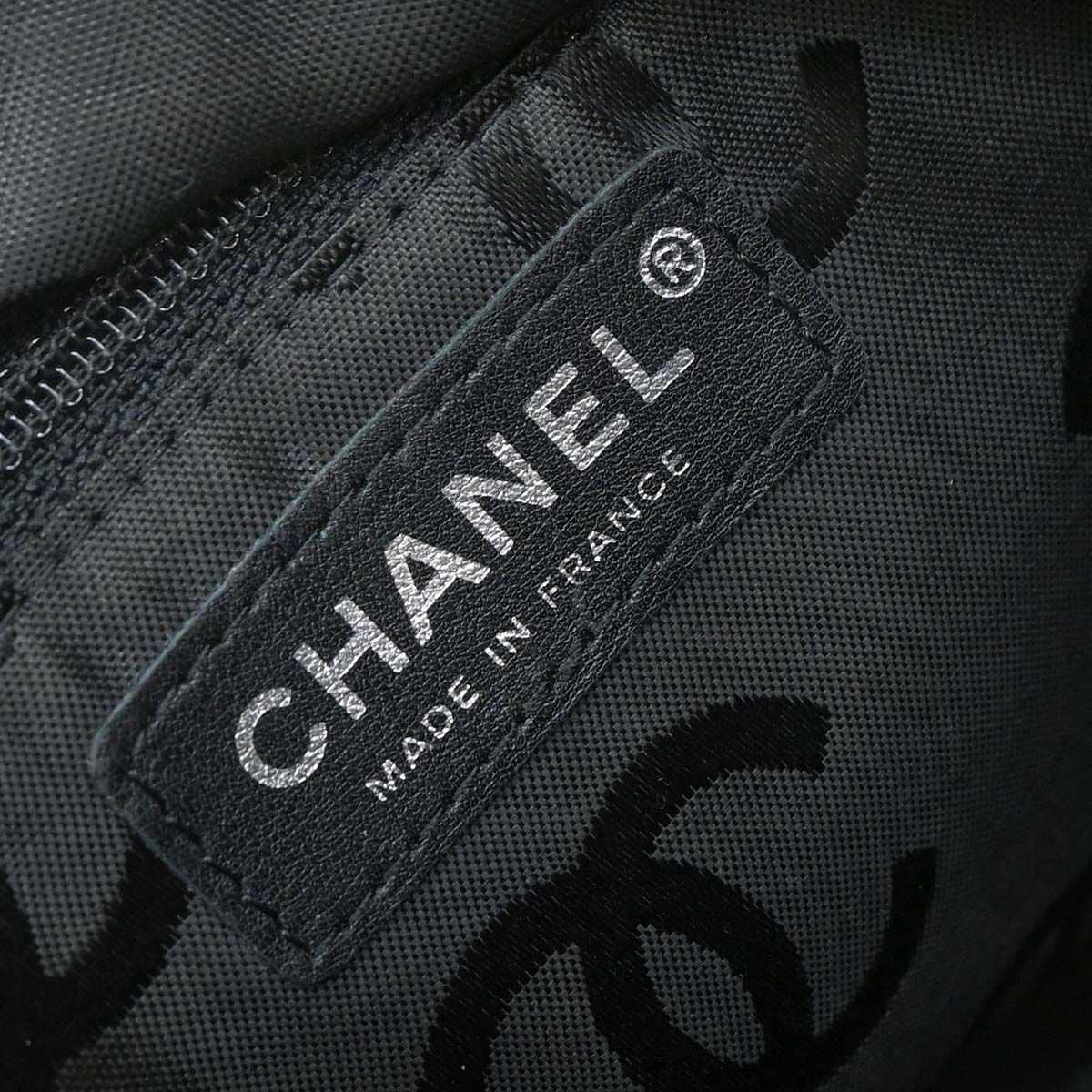 Chanel Beige Calfskin Cambon Ligne Tote Handbag