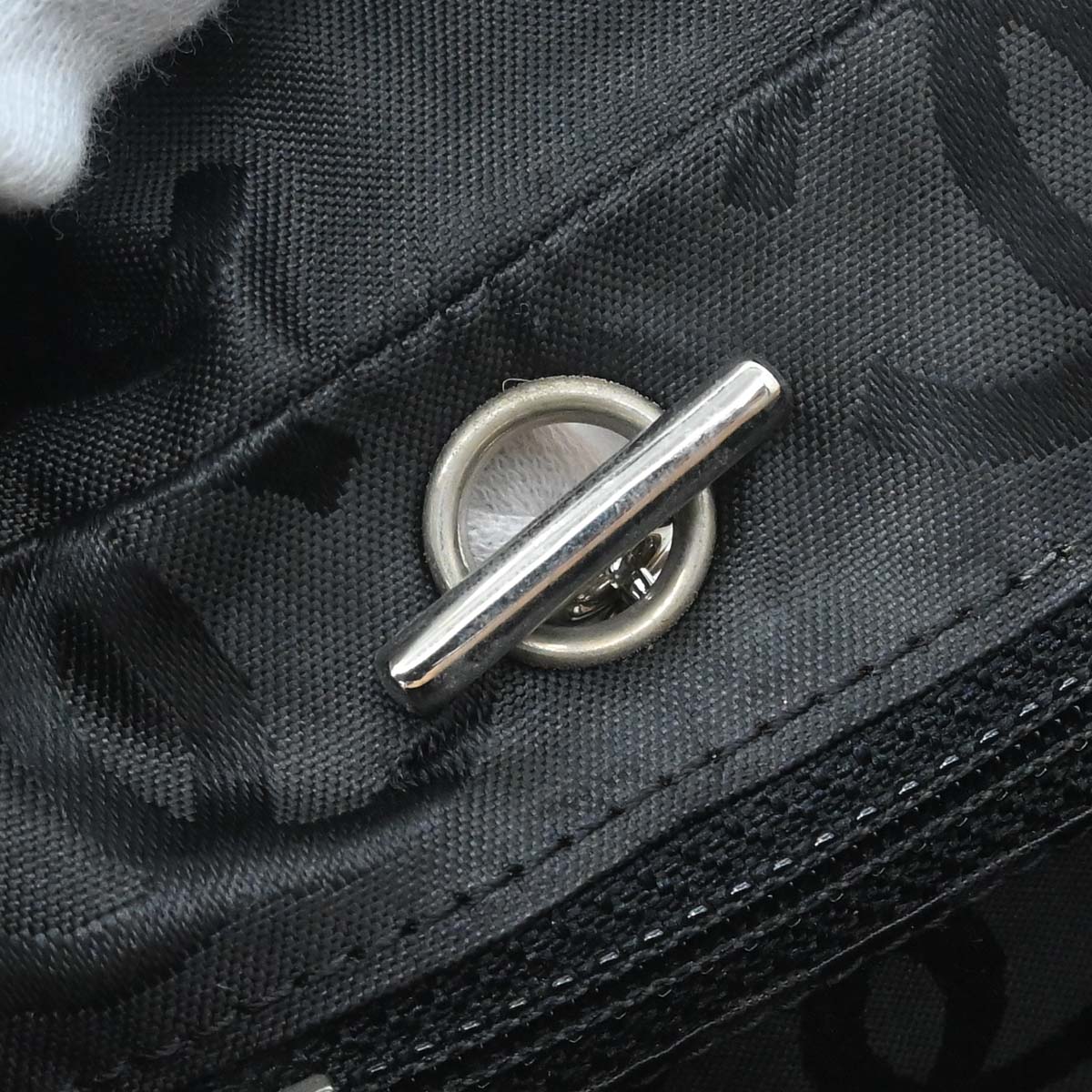 Chanel Beige Calfskin Cambon Ligne Bowling Bag 27