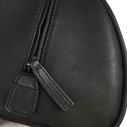 Chanel 2005-2006 Black Calfskin Bowling Bag 27