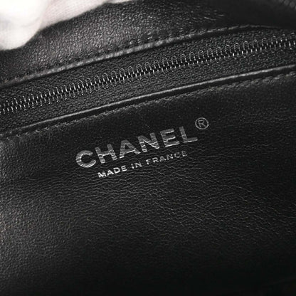 Chanel 2005-2006 Black Calfskin Bowling Bag 27
