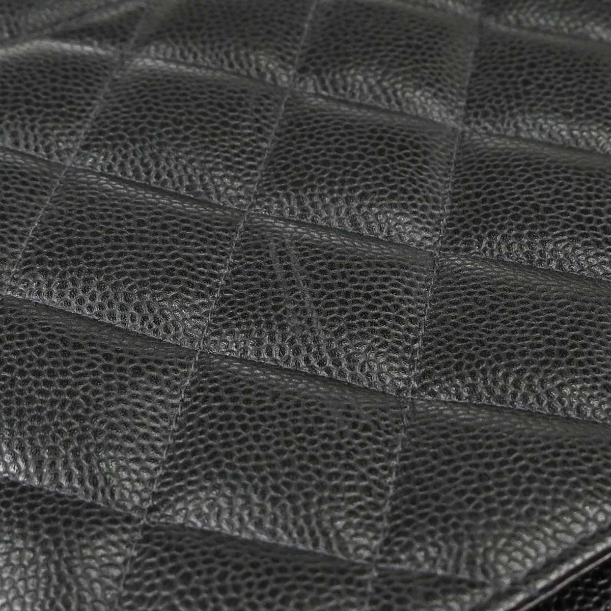 Chanel Black Caviar Medallion Tote Handbag