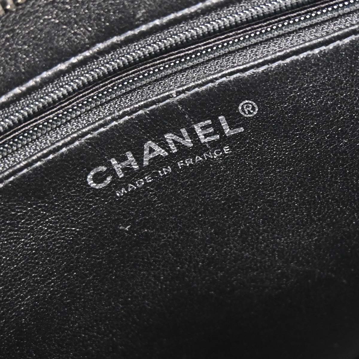 Chanel Black Caviar Medallion Tote Handbag