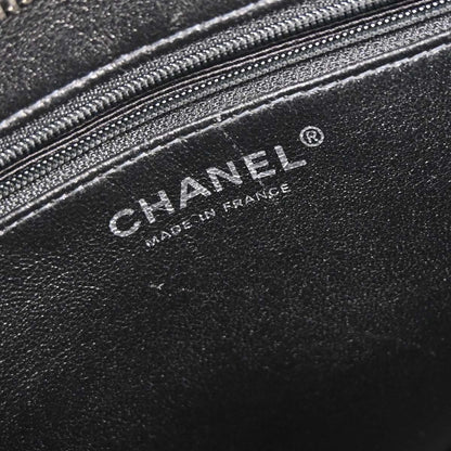 Chanel Black Caviar Medallion Tote Handbag