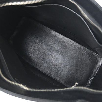 Chanel Black Caviar Skin Medallion Tote Handbag