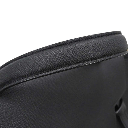Celine Black Leather Belt Bag Micro 2way Shoulder Handbag