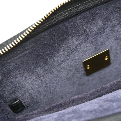 Celine Black Leather Belt Bag Micro 2way Shoulder Handbag