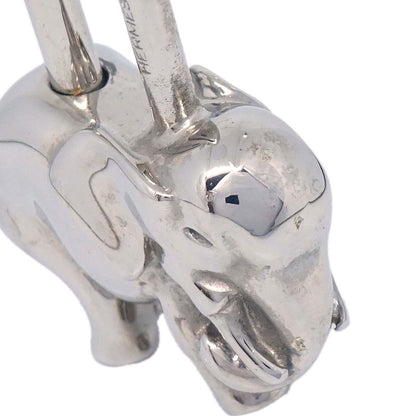 Hermes 1988 Elephant Cadena Silver Small Good
