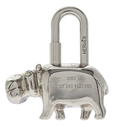 Hermes 2005 Annee Des Fleuves Cadena Silver Small Good