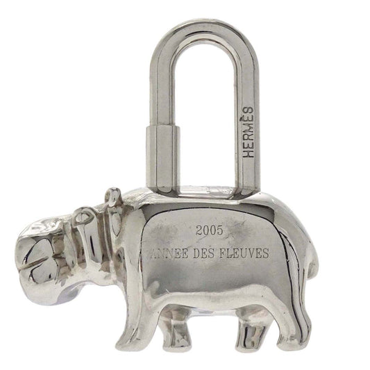Hermes 2005 Annee Des Fleuves Cadena Silver Small Good