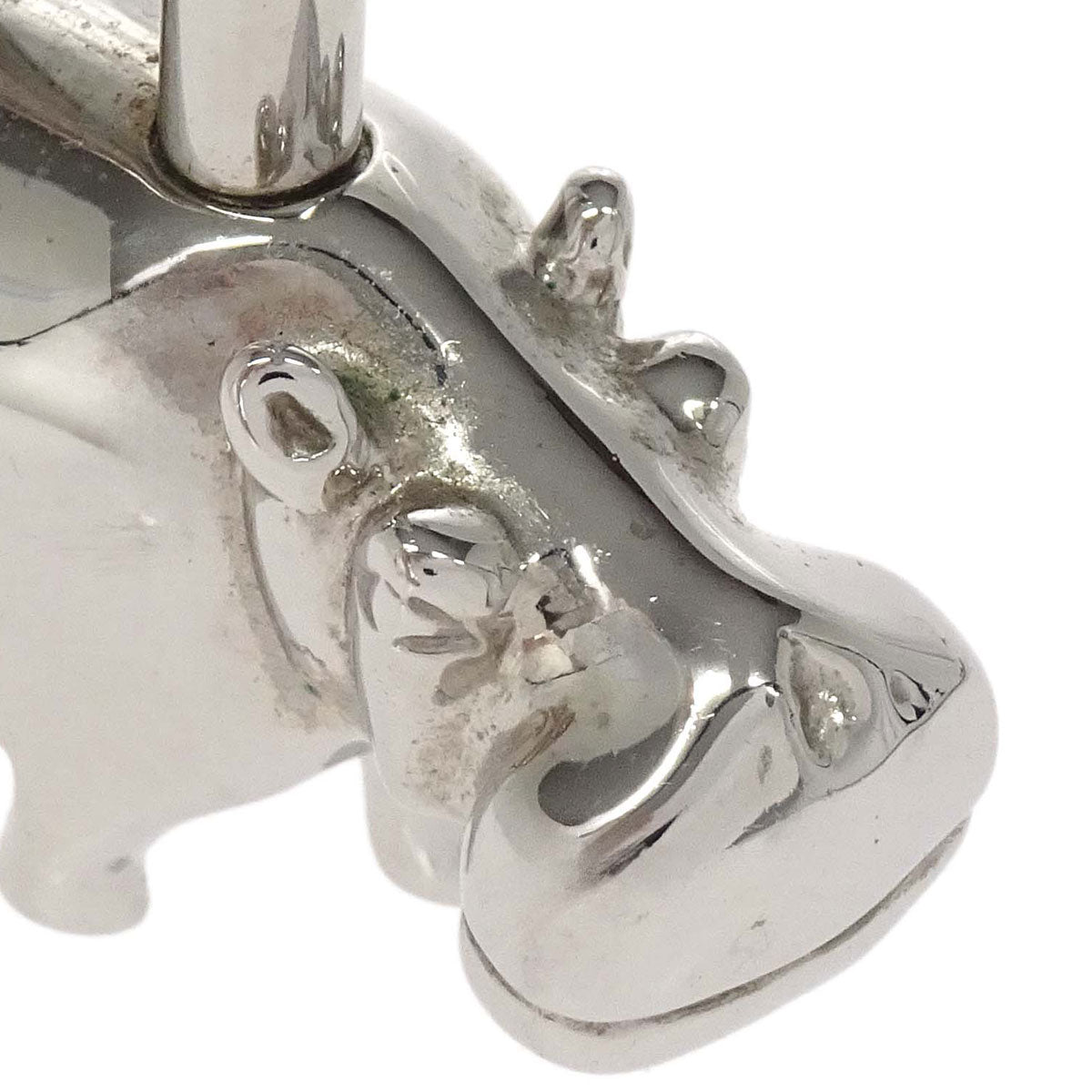 Hermes 2005 Annee Des Fleuves Cadena Silver Small Good