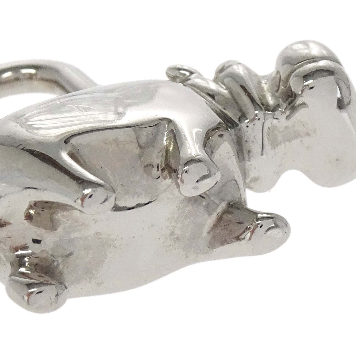 Hermes 2005 Annee Des Fleuves Cadena Silver Small Good