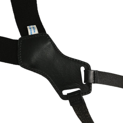 Chanel Black Suspenders 21 Small Good
