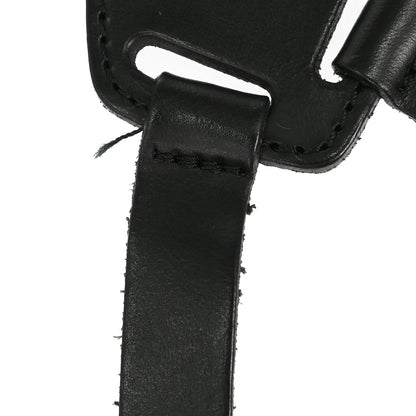 Chanel Black Suspenders 21 Small Good