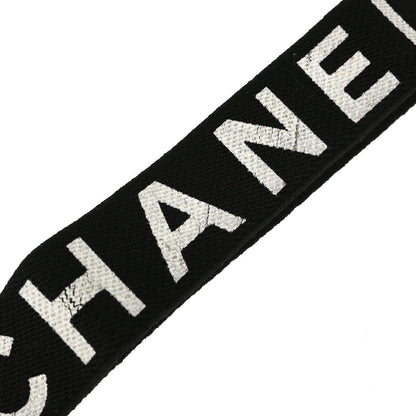 Chanel Black Suspenders 21 Small Good