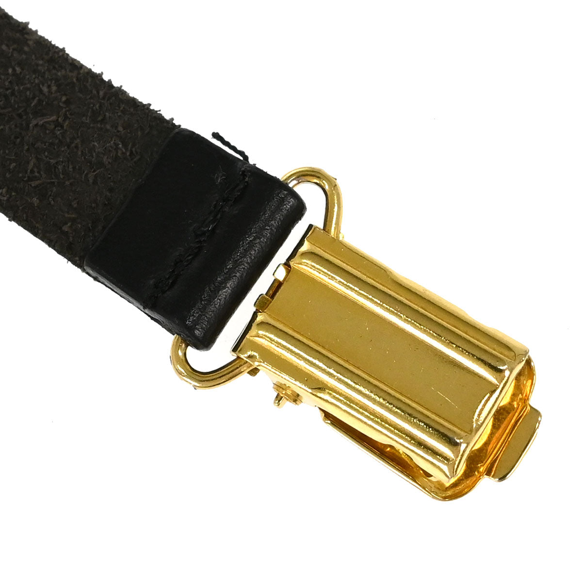 Chanel Black Suspenders 21 Small Good