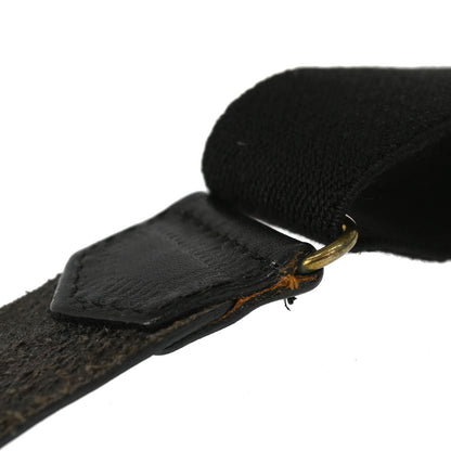 Chanel Black Suspenders 21 Small Good