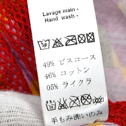 Christian Dior Argyle Tank Top Yellow Pink #38